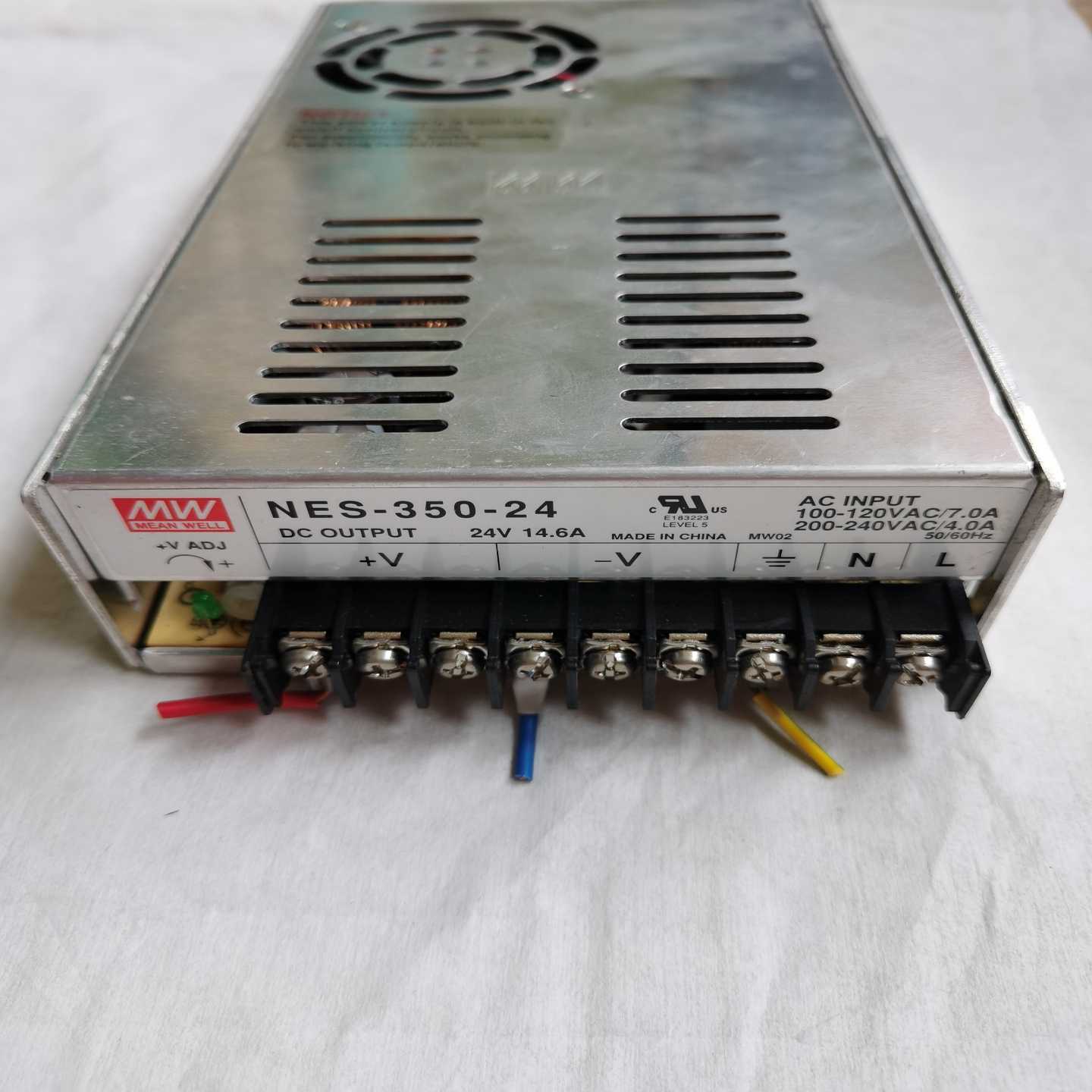 明纬开关电源，型号NES-350-24，350W24V1询价