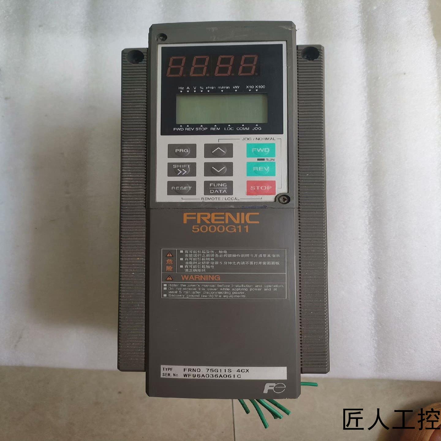 富士变频器FRN075G11S-4CX380V拆机件议价商品