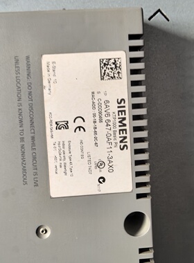 西门子触摸屏6AV66470AF113AX0KTP议价