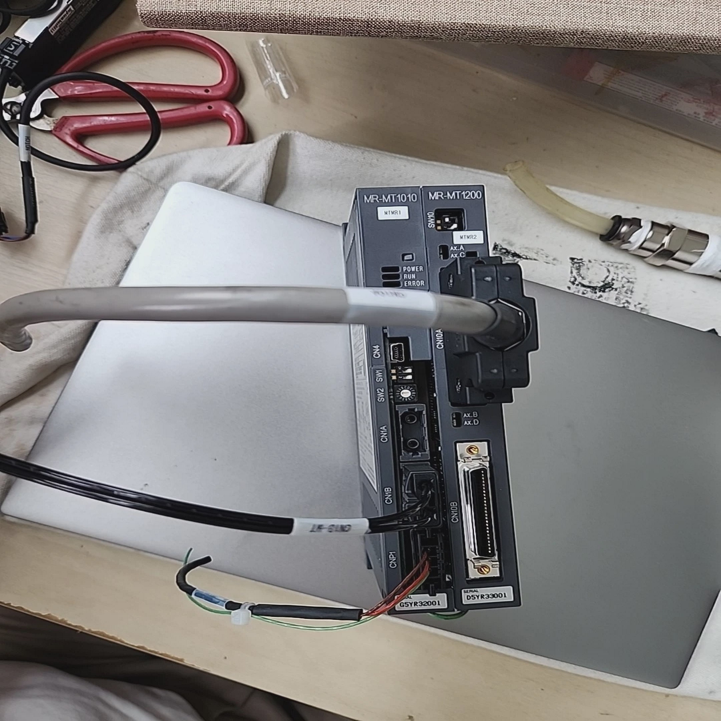 三菱交流伺服驱动器MR-MT1010&MR-MT1200测试快速发货