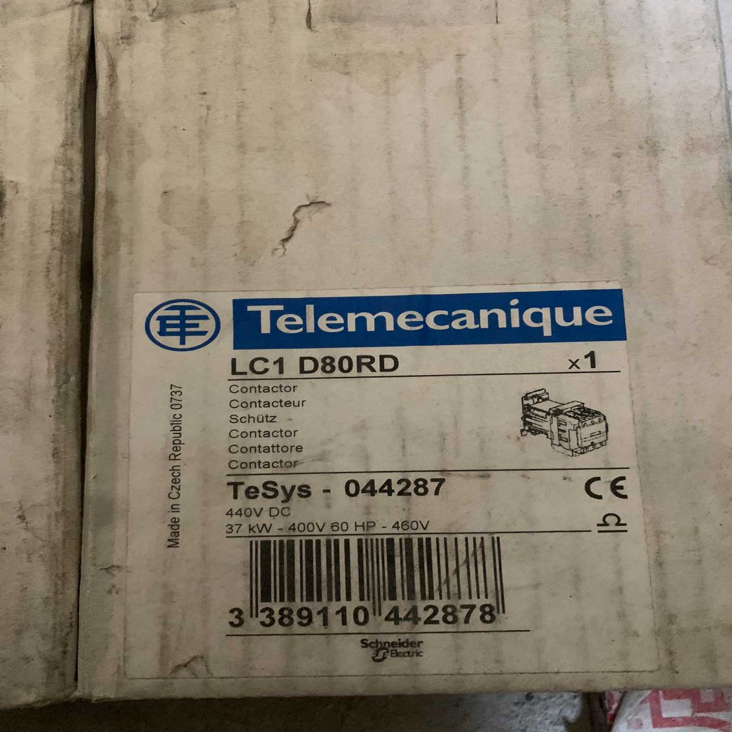 施耐德接触器LC1D80RD电压440VDC80A全(胖胖商铺）