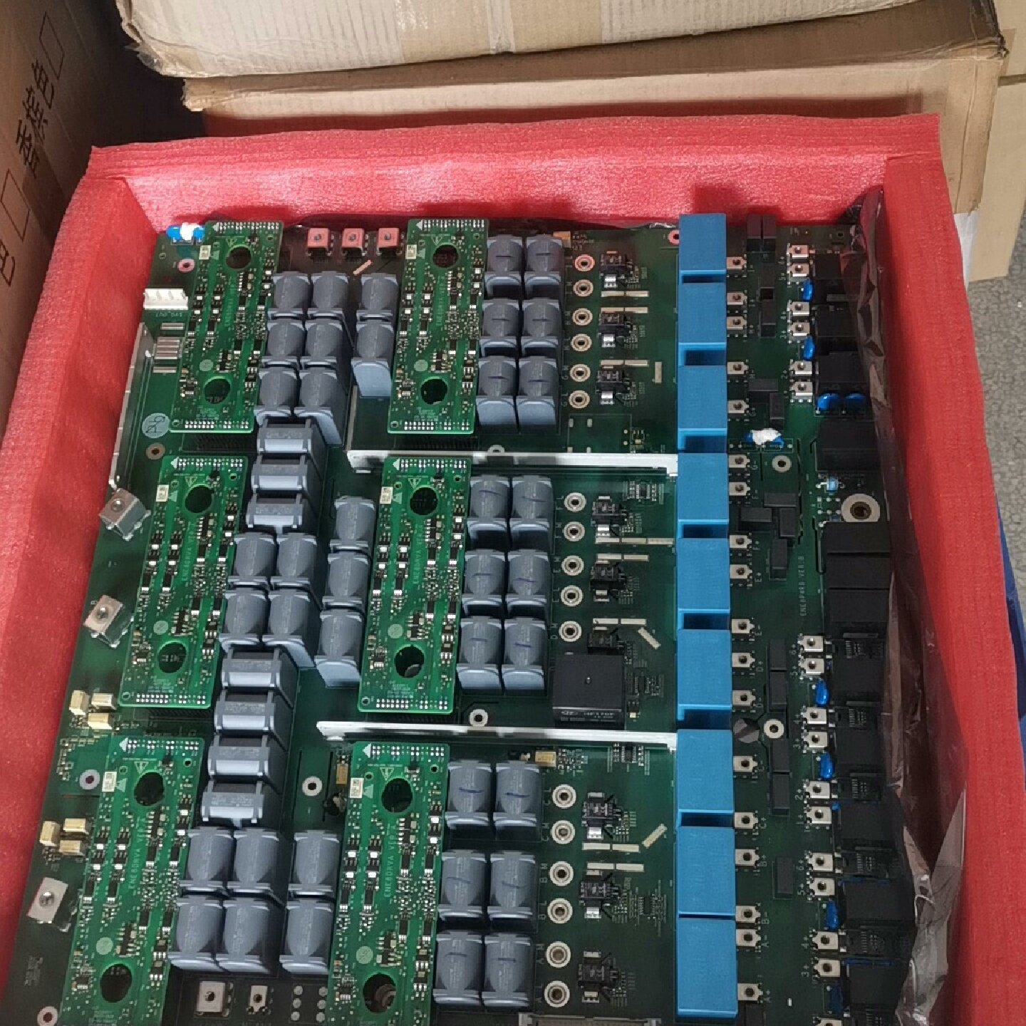 处理两块电源板ENE8PWRB上面有6个模块ENE8DR--议价商品