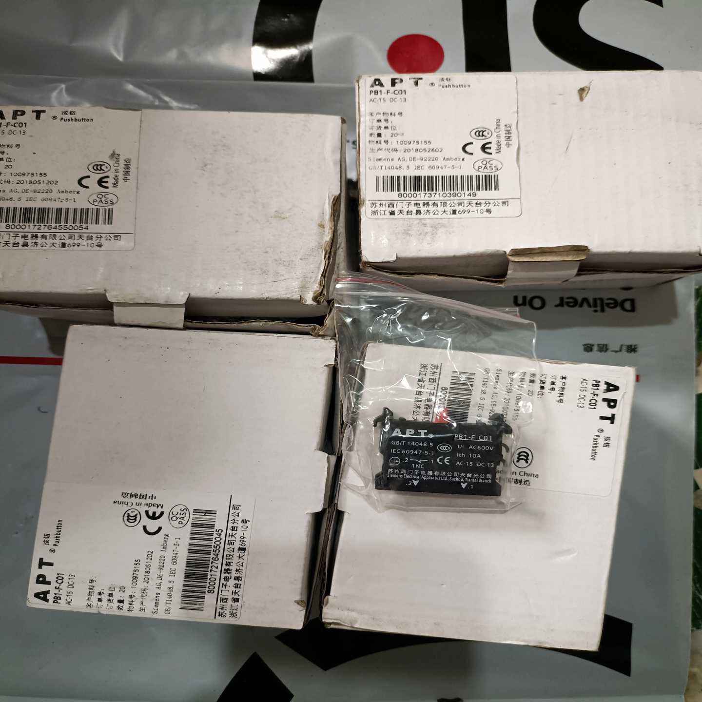 APT按钮开关触点PB1-F-C01  79个需要的老；议价
