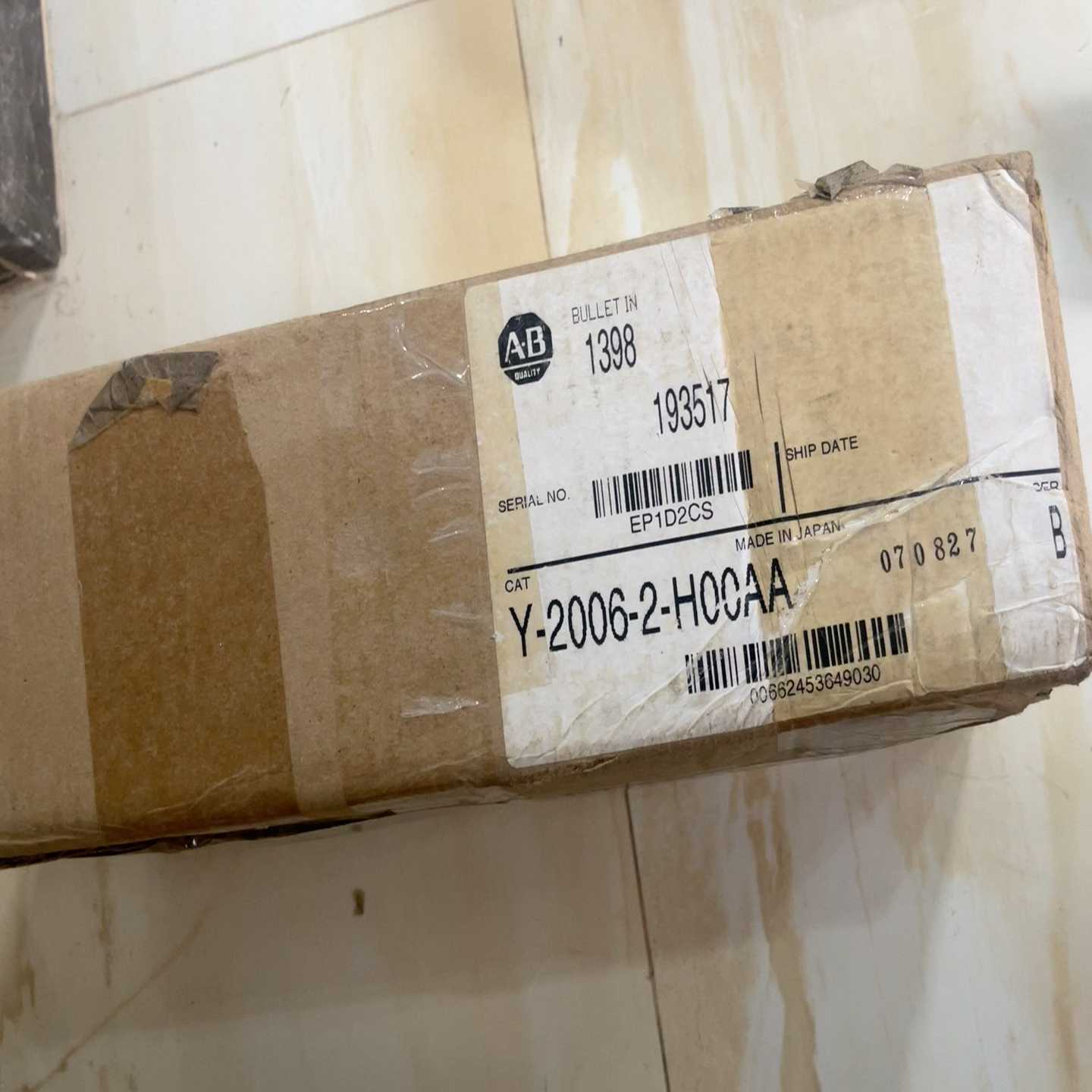 【议价】allen bradley Y-2006-2-H00AA 全