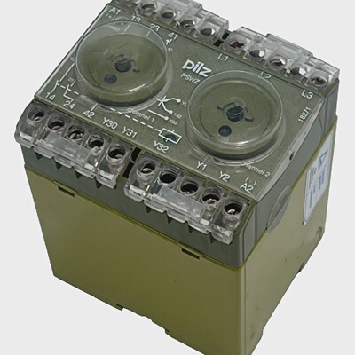 PILZPSWZ24VAC安全继电器PswzX1P24VAC2no75104双通道电子停止