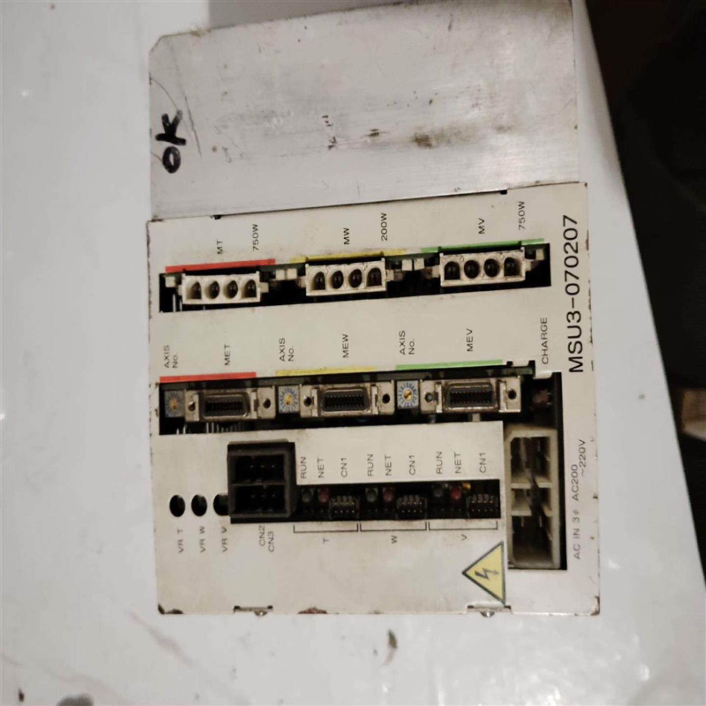 议价机械手MSU3-070207伺服器外壳有变形正常使用配