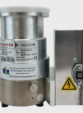 PFEIFFERVACUUMTMH071PTURBOPUMPW/TC750-E74CONTROLLE