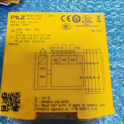 PILZ皮尔兹安全继电器710001PNOZC1，询价