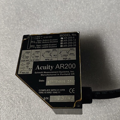 询-ACUITY位移传感器AR200激光传感器