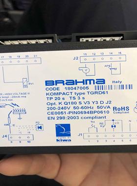 BRAHMA CODE 18047005 KOMPACT type TGRD61燃烧程控制器