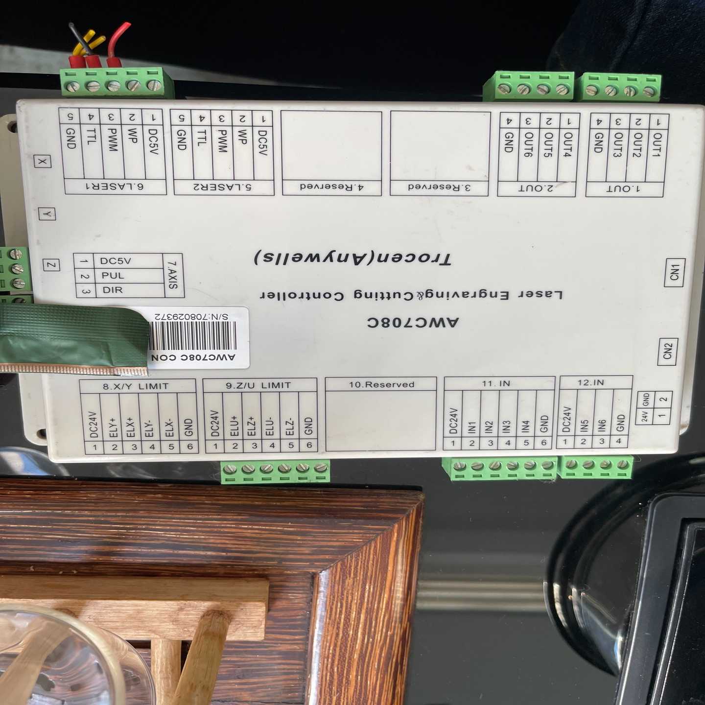 AWC708C乾诚激光切割控制卡询价