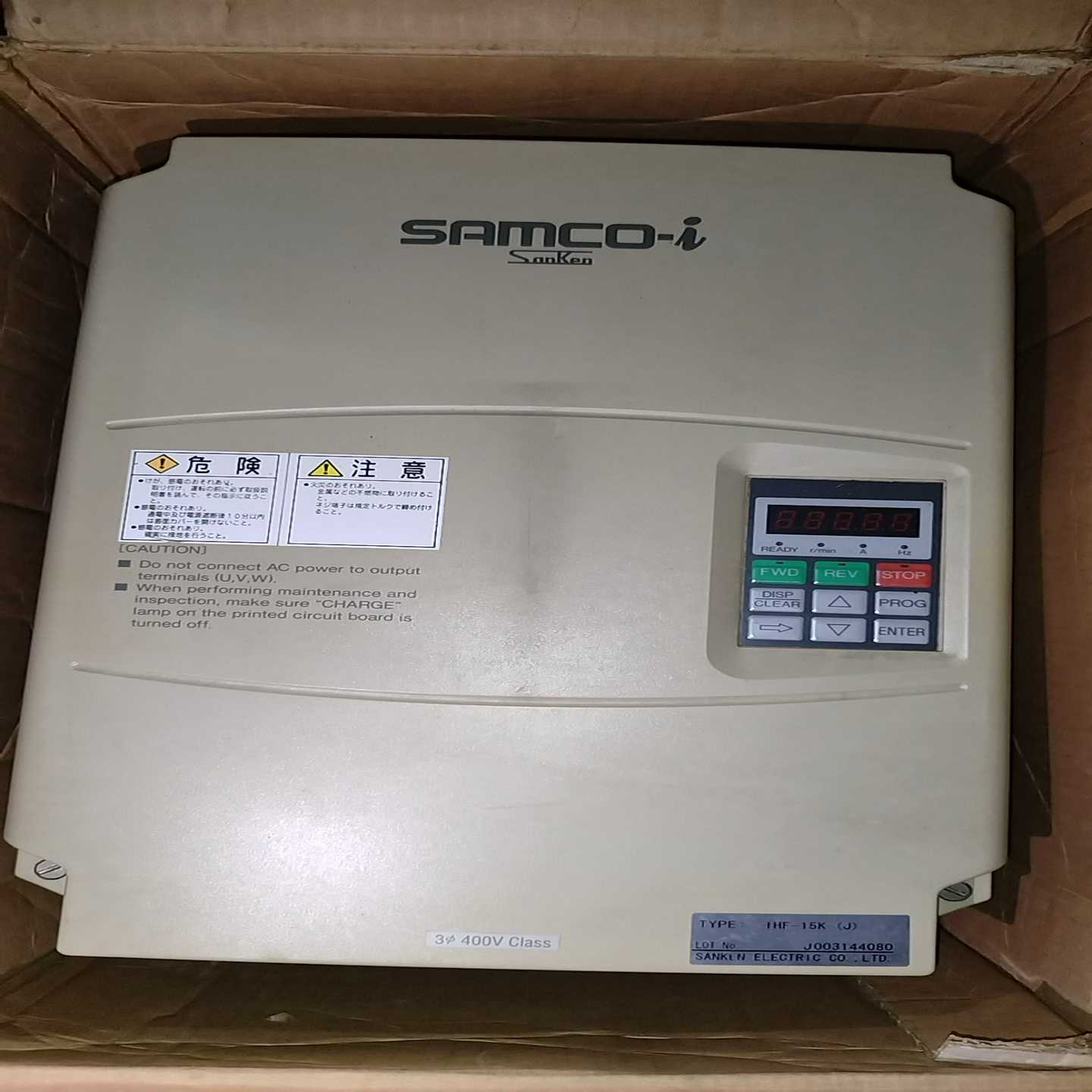 IHF-15KSAMCO三垦变频器未使用过议价!(零零电子)