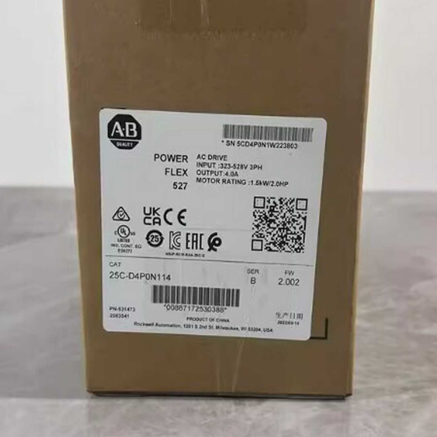 AB变频器25C-D4P0N114【博航商行】