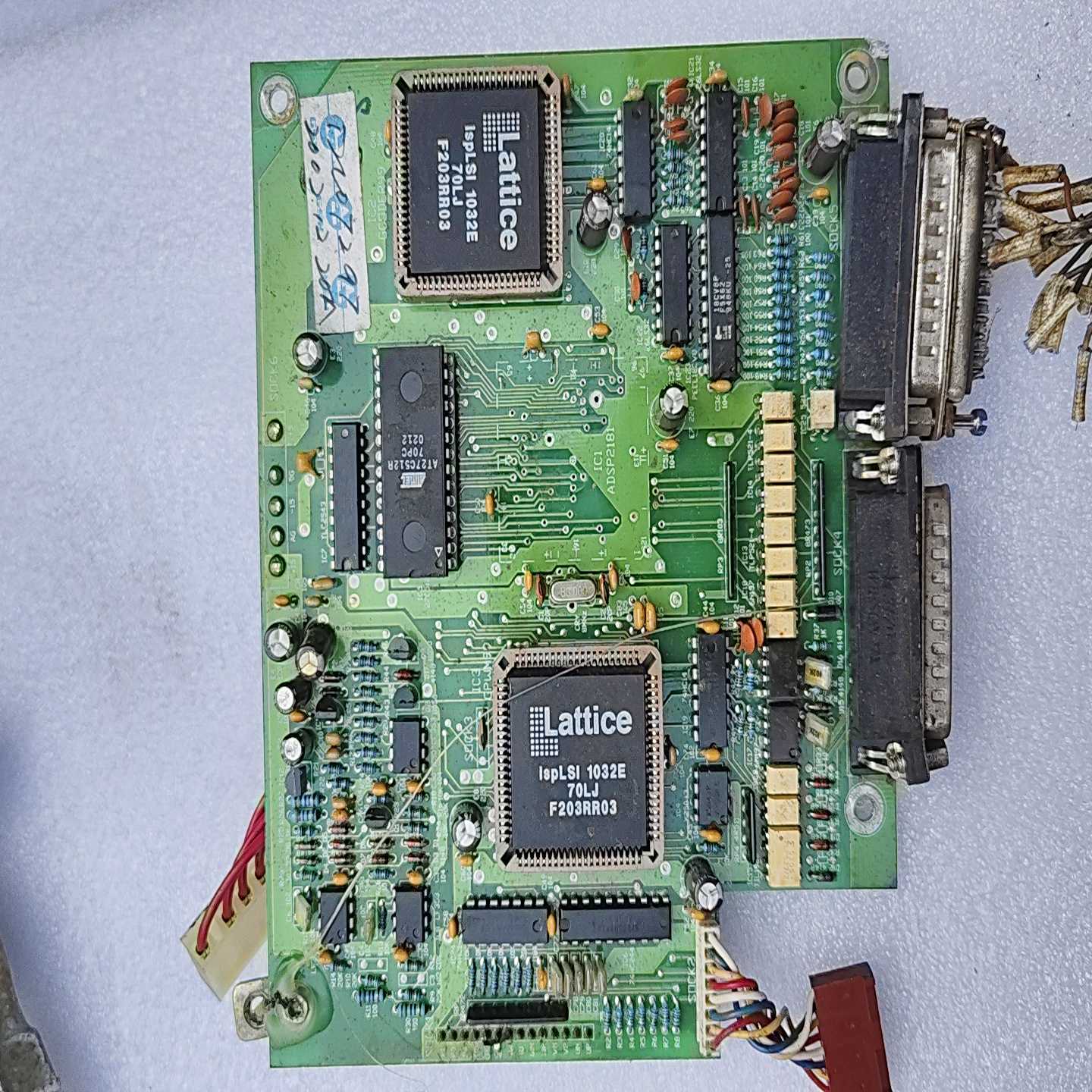 广数伺服驱动器主板，实物拍摄，成色如图。主板上有Lattic--议价