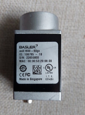 议价巴斯勒acA160060gc工业巴斯勒BAER工议价