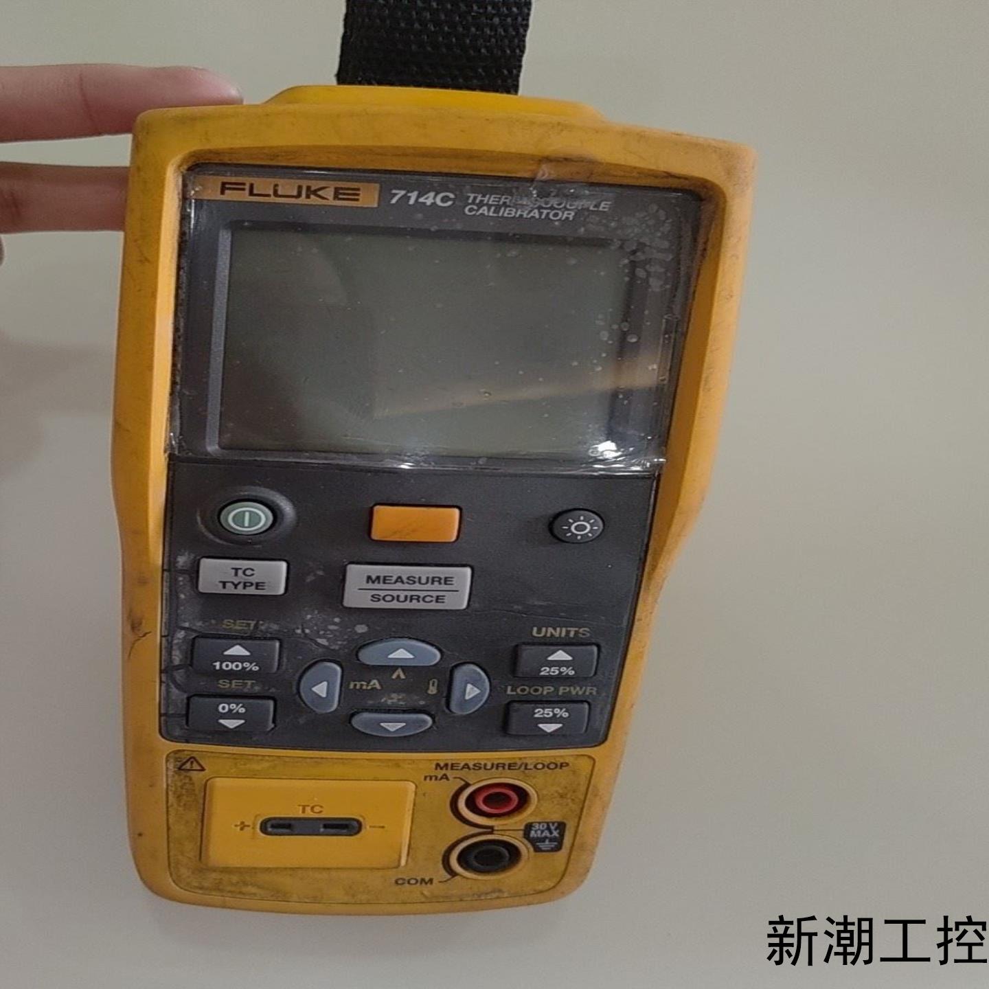 福禄克714C热电偶校准器实物拍摄功能完好外观有使用痕议价商品