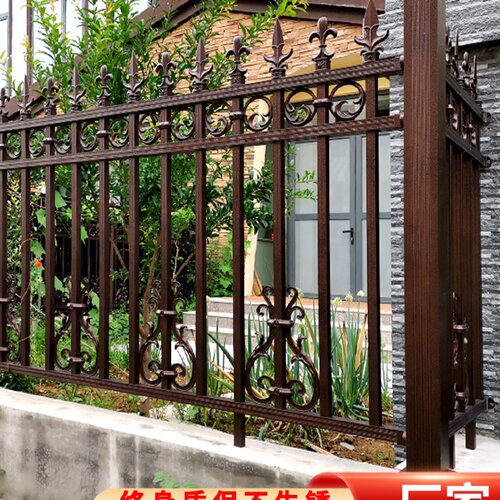 铝艺护栏别墅庭院子户外花园围栏铁艺阳台栏杆欧式铝合金围墙栅栏