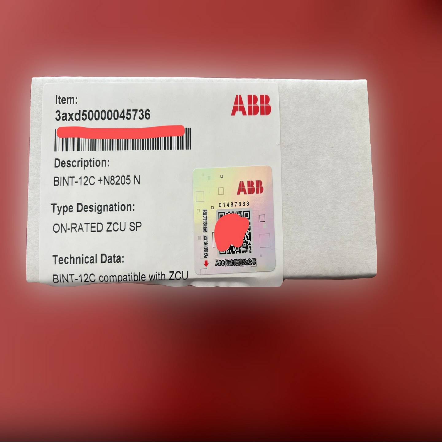 BINT-12C ABBACS880多传动变频器 光纤接口板【博航商行】