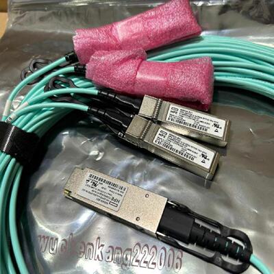 供应HPE原装100G-4x25G-AOC-15M光纤线QSFP28-SFP28光缆845424-B2