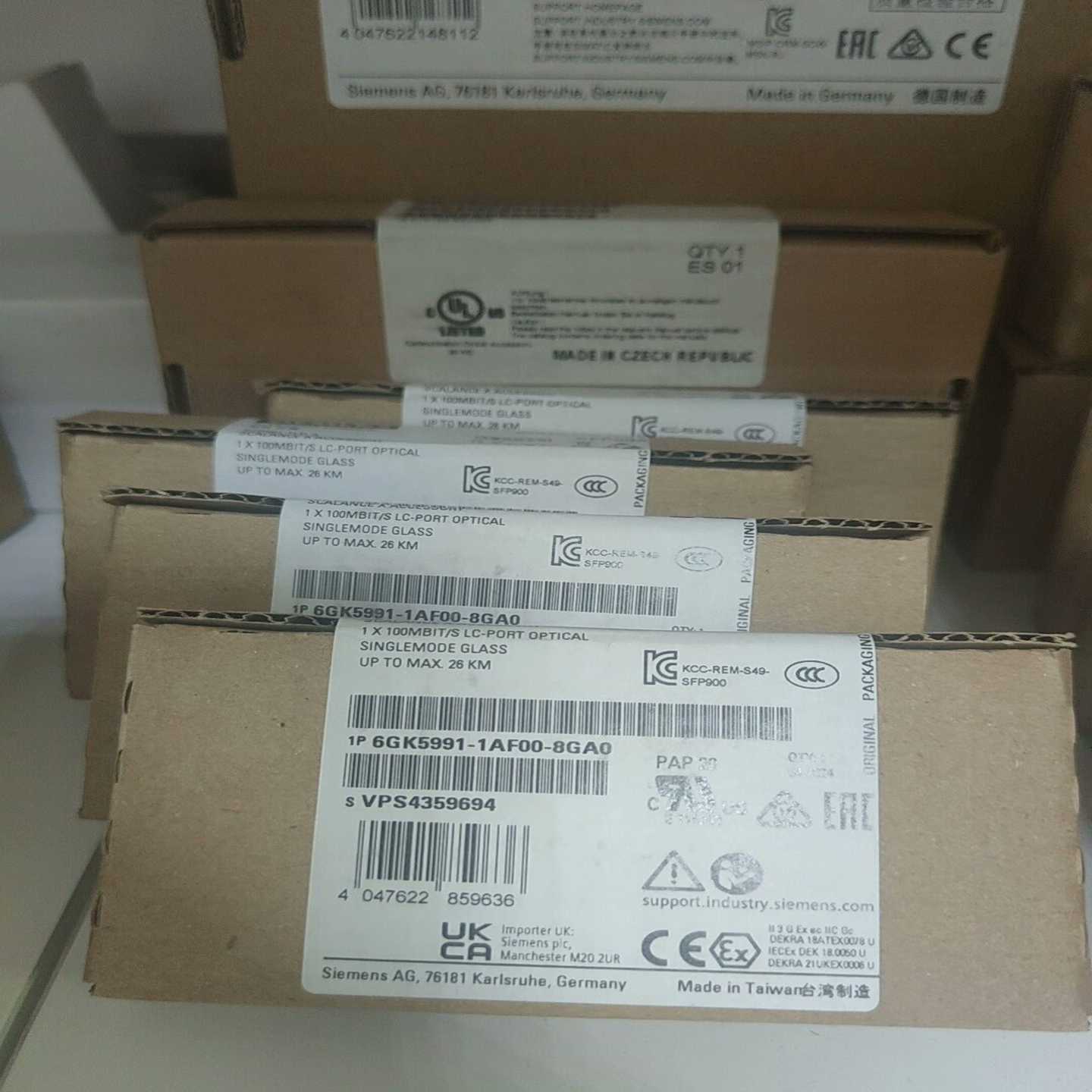 询价6GK5991-1AF00-8GA0未拆封，实物拍