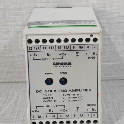 CANOPUS INSTRUMENTS 1VVI 10101 DC ISOLATING AMPLIFIER