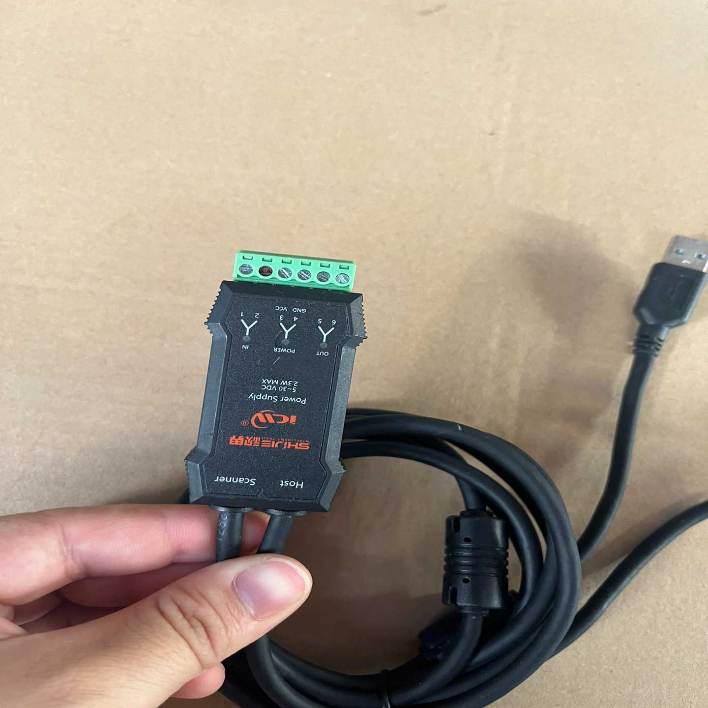 视界iCWN-USBIOP-2MB连接线，实物拍摄，原装--议价商品