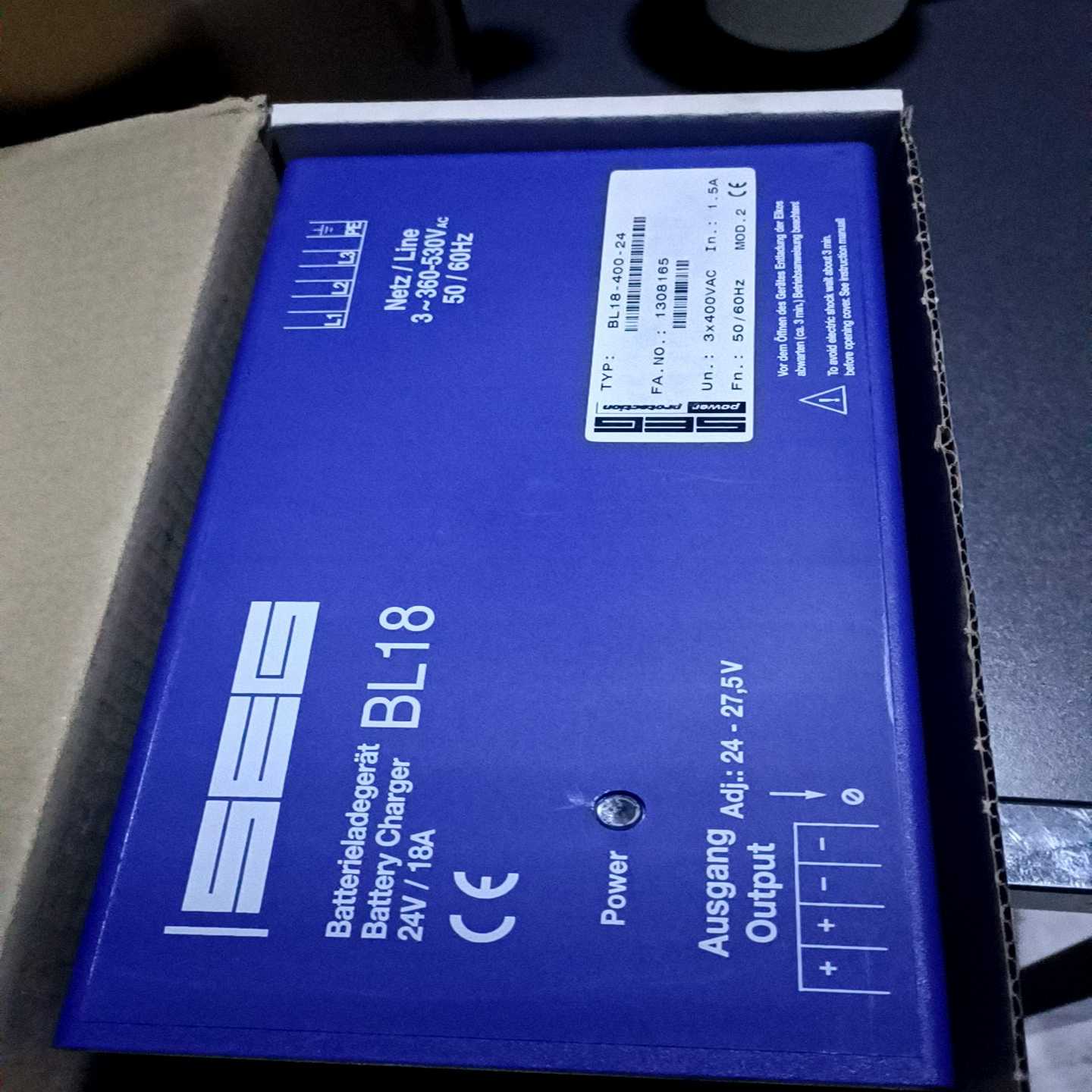 （霸霸电子）Woodward SEG BL18-400-24  成色如图