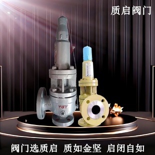 16C永一安全阀带散热器封闭全启式 A40Y 安全阀南一导热油安全阀50