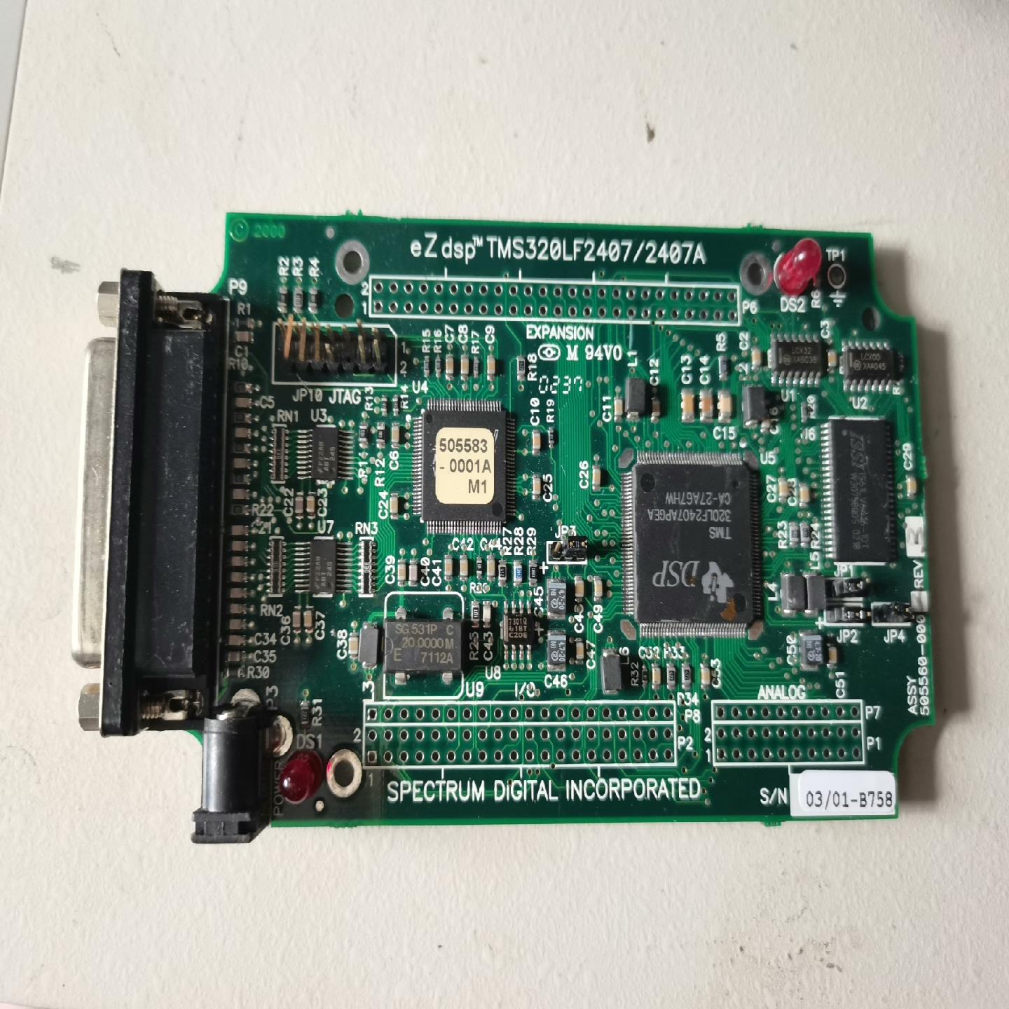 （时间电子）TMS320F2407/2407A开发板SPECTRUM