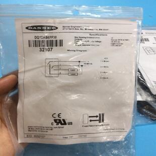 Banner邦纳DQ12AB6FF30光电开关询价