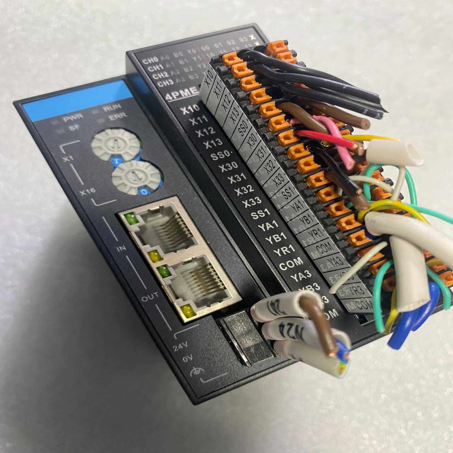 汇川扩展模块GR10-4PME功能包好成色漂亮测试好--议价商品