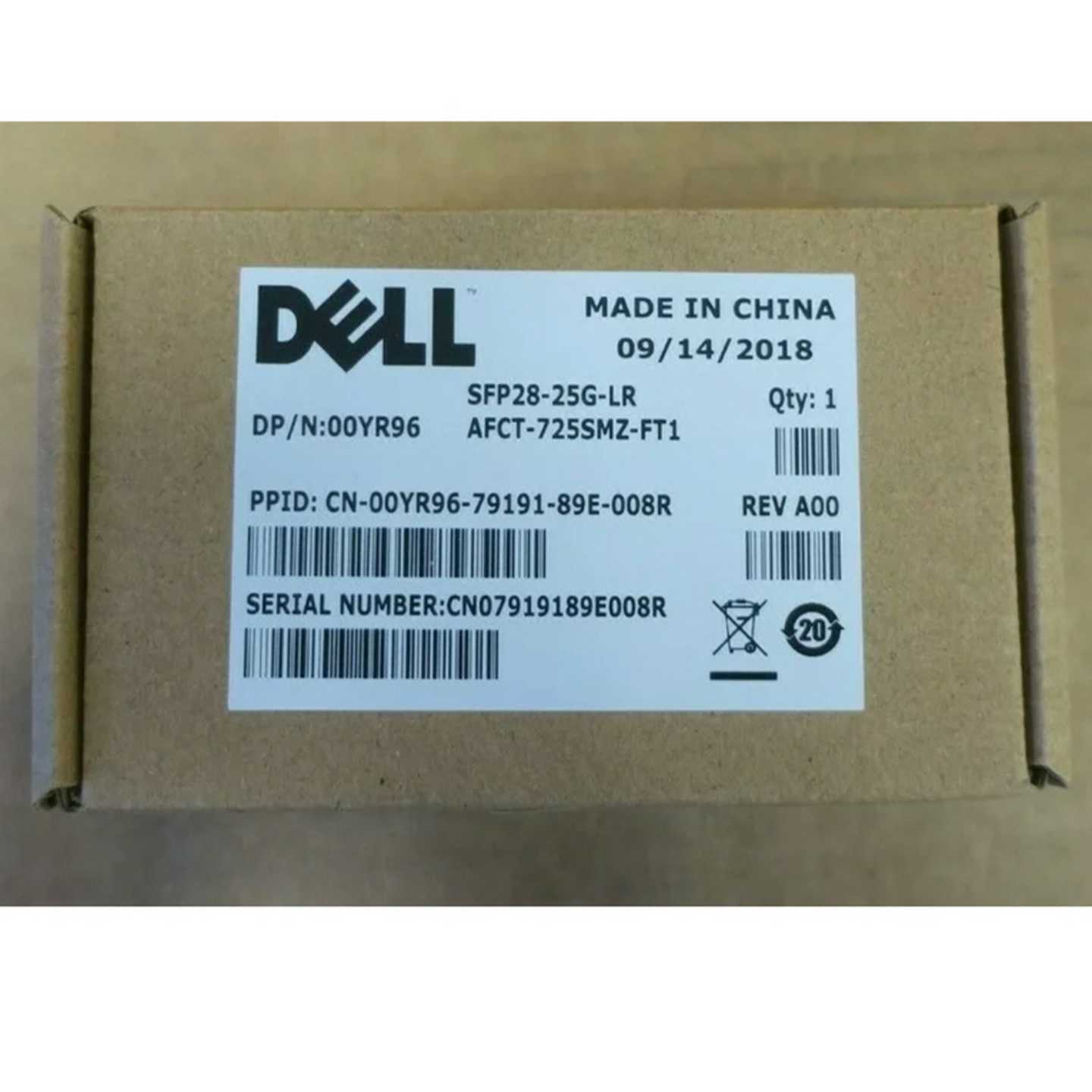 Dell SFP28-25G-LR 00YR96 25/【鑫鑫商铺】