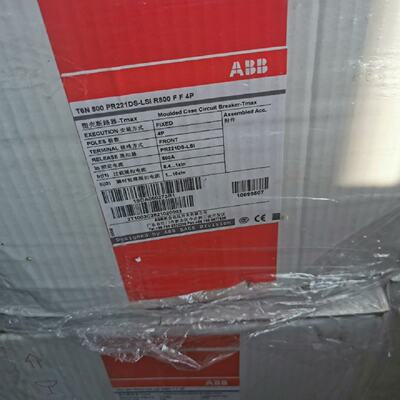 配件ABB塑壳断路器T6N800PR221DSLSIR80议价