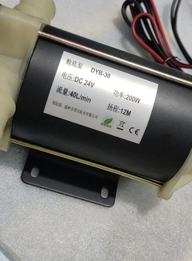 全新DYB30水泵24V40Lmin大流量200W功议价