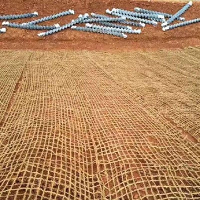 三维植被网护坡固土植草网三维水土保护毯厂家河道治理园林绿化网