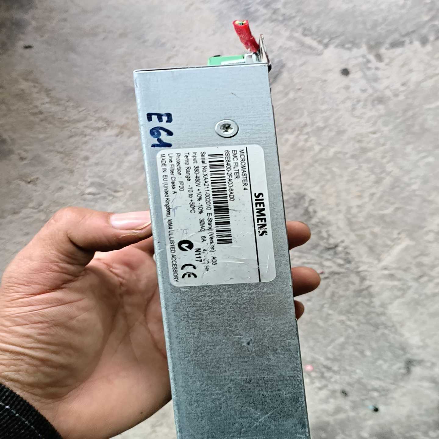 【议价】滤波器6SE6400-2FA00-6AD0，价格65包适用