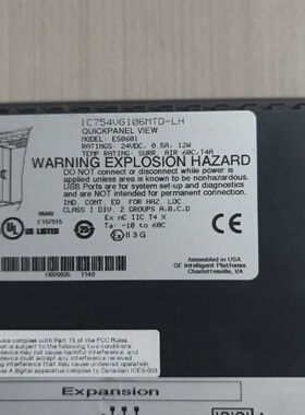 询价-GE触摸屏ES0601IC754VGI06MT