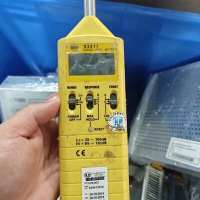 BEHA93411声级计台湾原装带9V仓功能正常议价