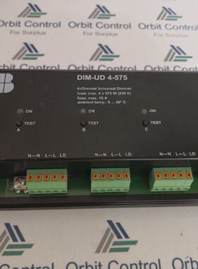 ABB DIMUD 4575  4 Channel Universal Dimmer 4X575 W 230 V 10A
