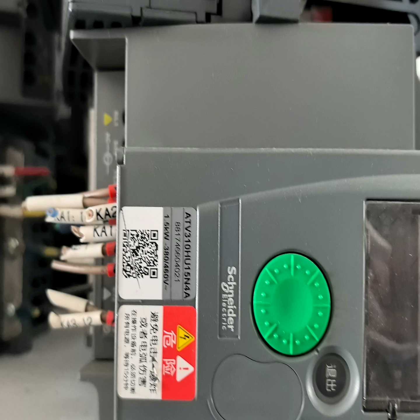 （议价）ATV310U15N4A1.5KW功能完好无修