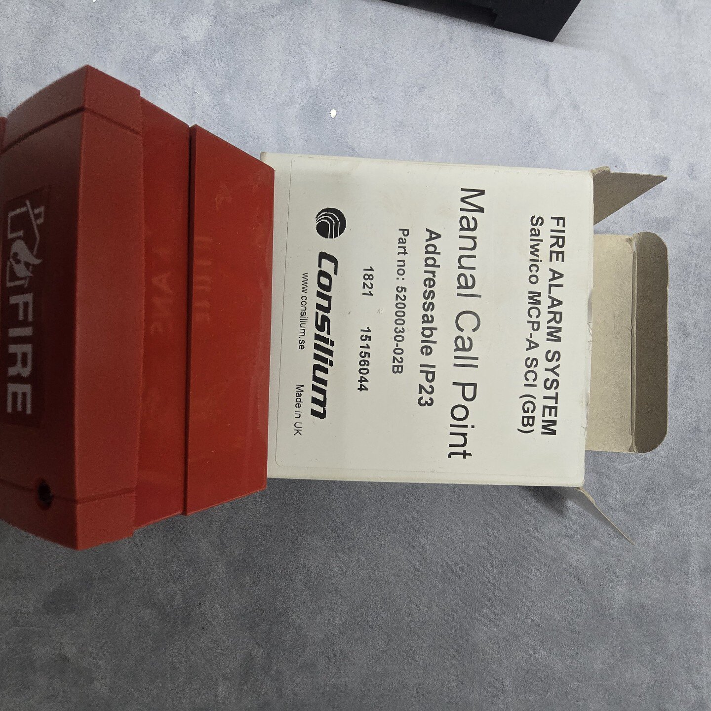 CONSILIUM 康士廉 火警报警按钮--议价商品