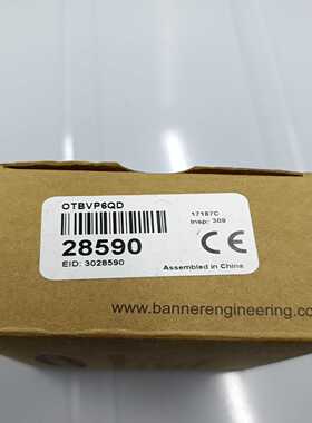 BANNER/邦纳传感器OTBVP6QD，一个，是实询价