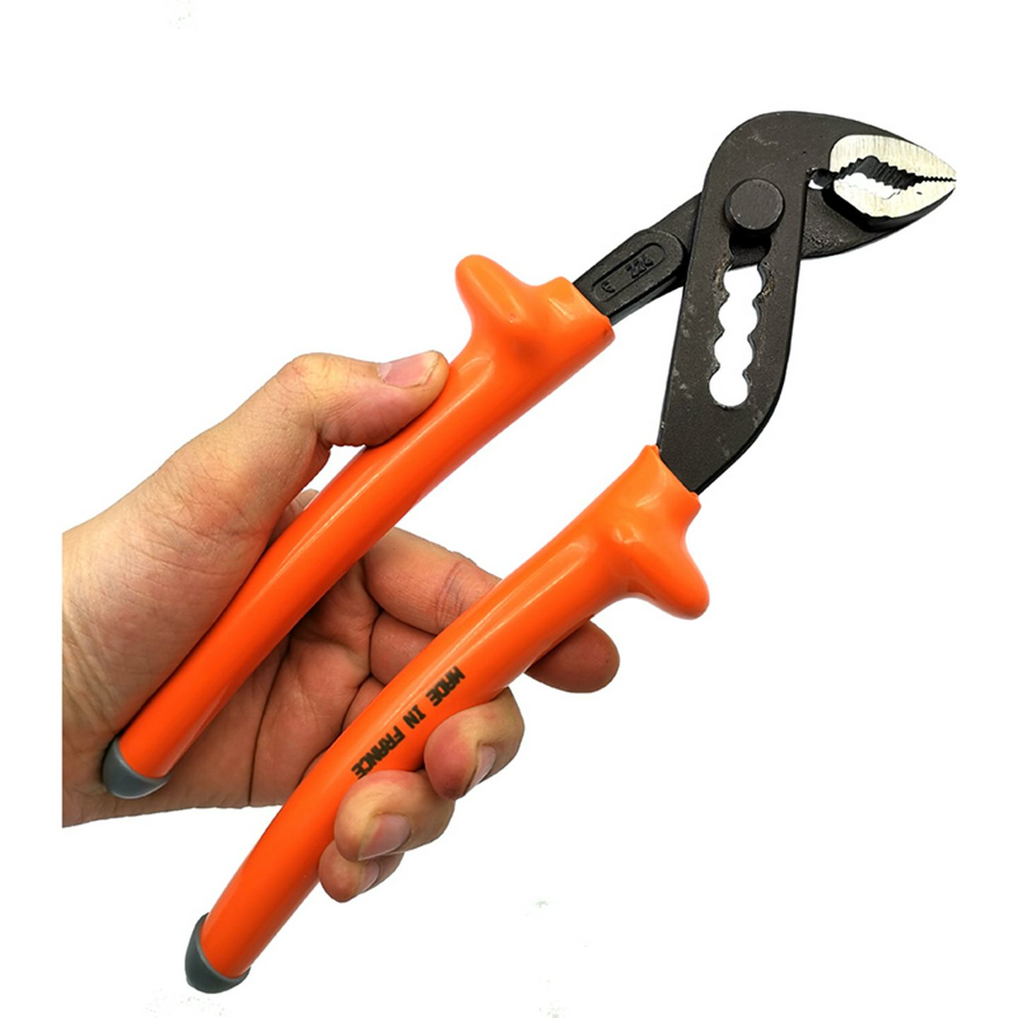 法国电工耐高压绝缘螺丝接合水泵钳8-25010寸