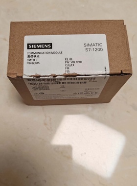 西门子S71200通信模块型号CM1241型号6ES7议价
