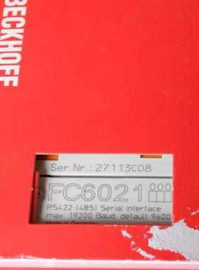 BeckhoffFC6021倍福RS422/RS48【博航商行】