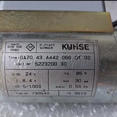 溢价-德国KUHSE制动器GA7043A4420660102