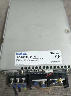询价*COSEL科索开关电源PBA600F24U