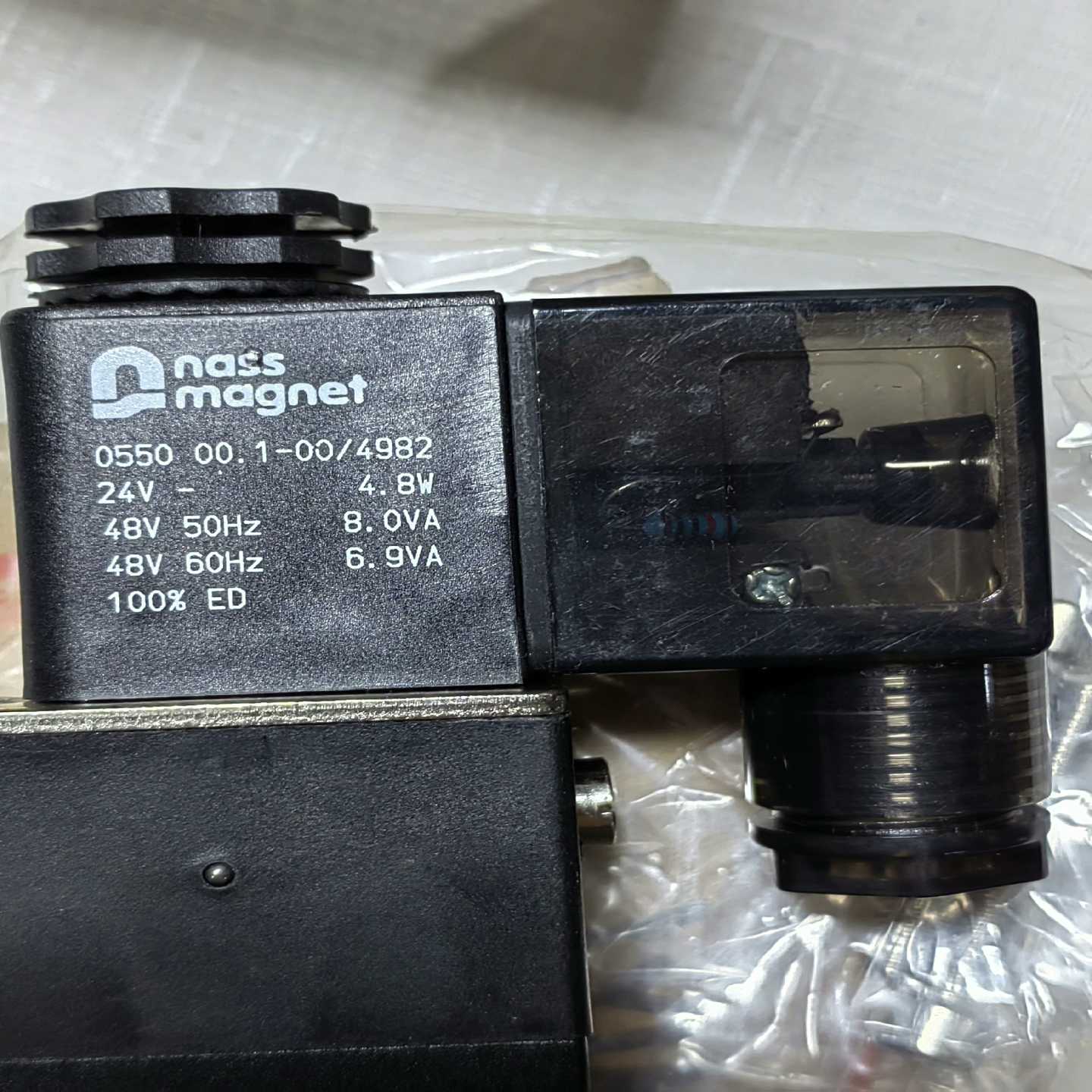 询价~德国nass magenta气动电磁阀线圈