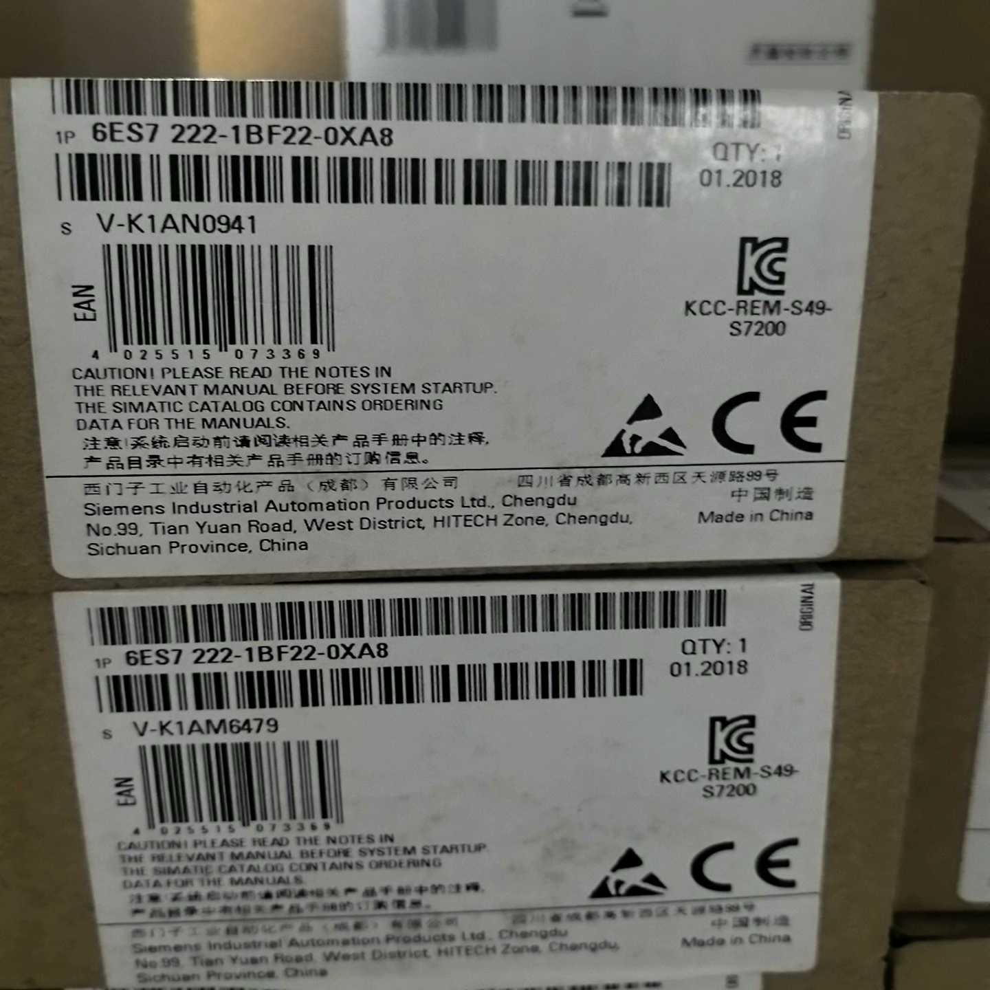 模块6ES7222-1BF22-0XA8未询价