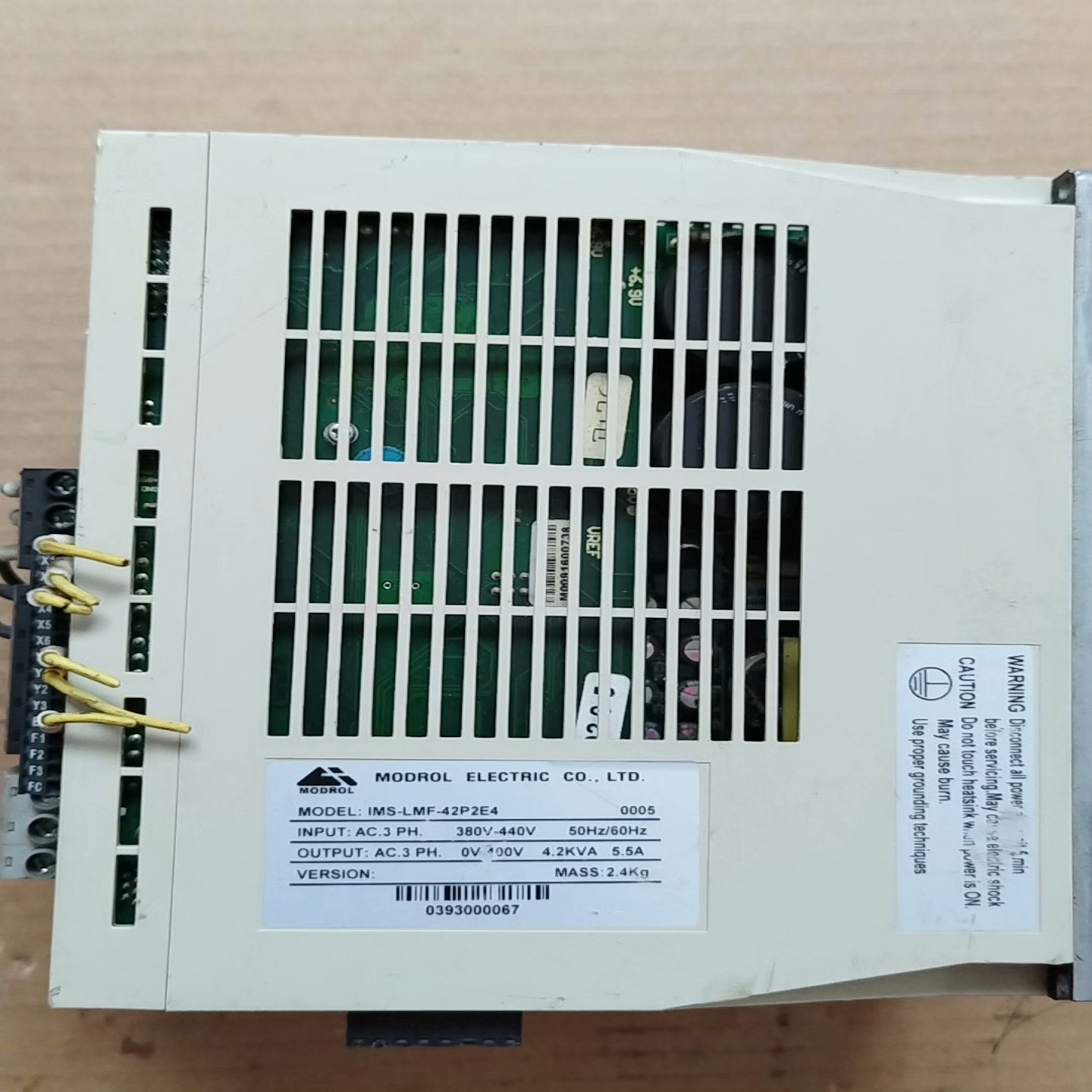 【议价】拆机蒙德IMS-LMF-42P2E4驱动器22KW实物拍